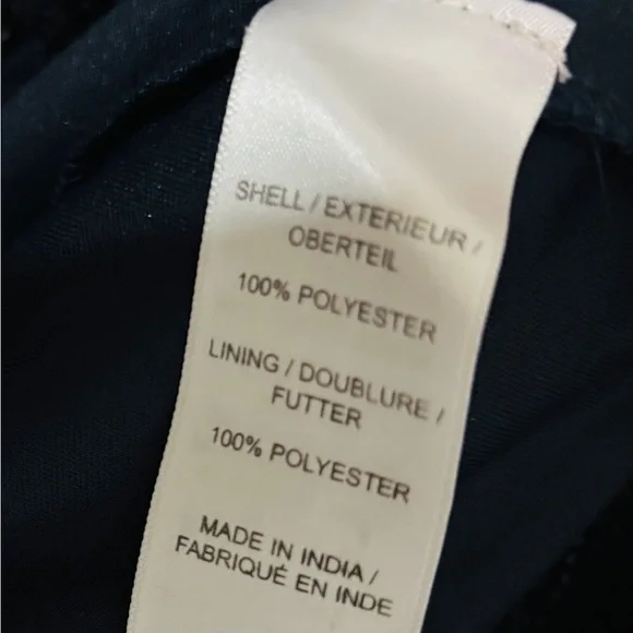 🥂 Aidan Mattox New Beaded Organza Formal Dress Navy Blue Size 6 - Picture 12 of 14